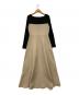 JILL BY JILLSTUART (ジル バイ ジルスチュアート) 長袖ソウバリフレアニットワンピース ベージュ サイズ:M：6000円