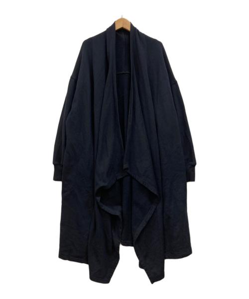 ZUCCA（ズッカ）ZUCCA (ズッカ) 変形ロングコート ブラック サイズ:Mの古着・服飾アイテム