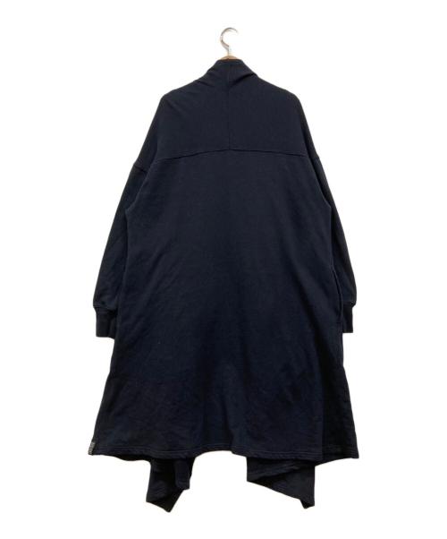 ZUCCA（ズッカ）ZUCCA (ズッカ) 変形ロングコート ブラック サイズ:Mの古着・服飾アイテム