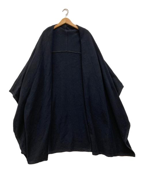 ZUCCA（ズッカ）ZUCCA (ズッカ) 変形ロングコート ブラック サイズ:Mの古着・服飾アイテム