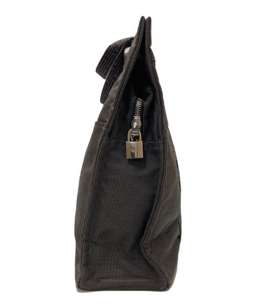 HERMES（エルメス）HERMES (エルメス) エールライントートMM ブラックの古着・服飾アイテム