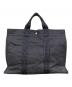 HERMES (エルメス) エールライントートMM ブラック：25000円