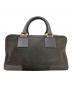 LOEWE (ロエベ) スウェード アマソナ30 ハンドバッグ ネイビー：30000円