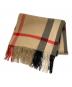 BURBERRY LONDON（バーバリーロンドン）の古着「大判ノヴァチェックカシミヤストール」｜ベージュ