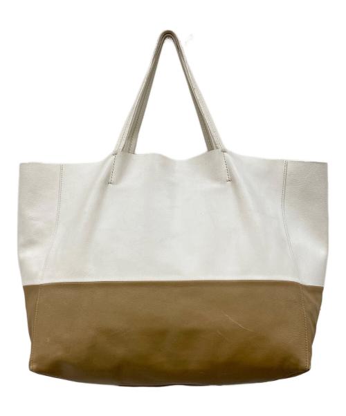 CELINE（セリーヌ）CELINE (セリーヌ) ホリゾンタルトートバッグ ベージュの古着・服飾アイテム