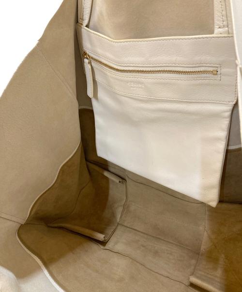 CELINE（セリーヌ）CELINE (セリーヌ) ホリゾンタルトートバッグ ベージュの古着・服飾アイテム