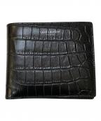 Saint Laurent Parisサンローランパリ）の古着「イースト/ウェスト ウォレット」｜ブラック