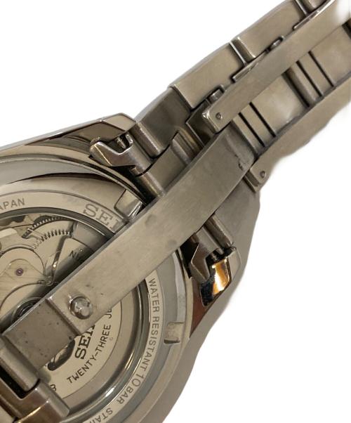 SEIKO（セイコー）SEIKO (セイコー) MECHANICAL メカニカル ドレスライン ホワイトの古着・服飾アイテム