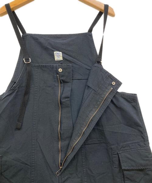 D.M.G（ディーエムジー）D.M.G (ディーエムジー) ミリタリーサロペットスカート ブラック サイズ:Fの古着・服飾アイテム