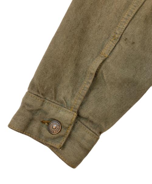 LEVI'S（リーバイス）LEVI'S (リーバイス) 製品染め トラッカージャケット カーキ サイズ:Mの古着・服飾アイテム