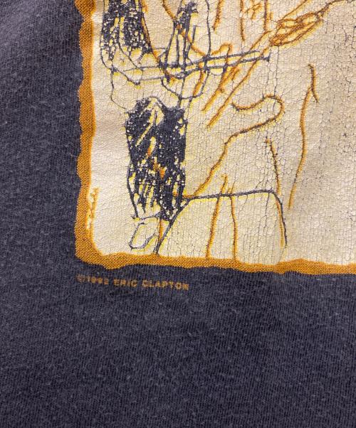 ヴィンテージTシャツ（ヴィンテージTシャツ）ヴィンテージTシャツ (ヴィンテージTシャツ) エリック・クラプトン ヴィンテージＴシャツ ブラック サイズ:XLの古着・服飾アイテム