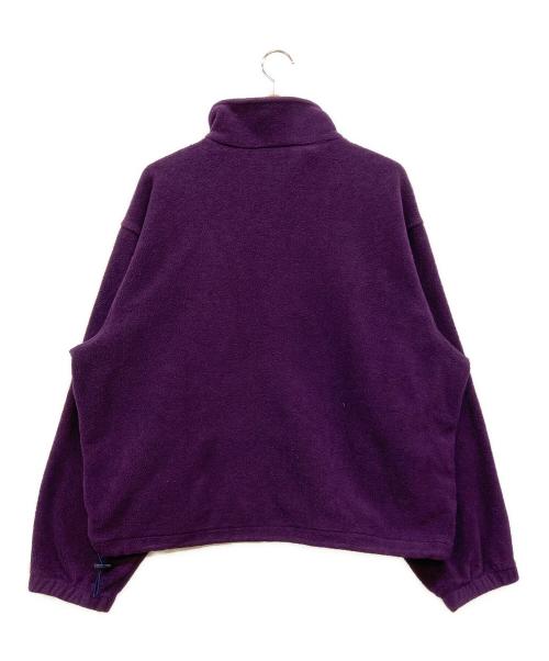 Eddie Bauer（エディーバウアー）Eddie Bauer (エディーバウアー) 90s ハーフジップフリースプルオーバー パープル サイズ:Lの古着・服飾アイテム