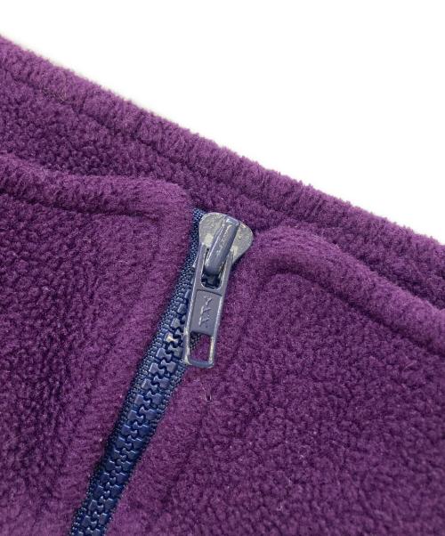 Eddie Bauer（エディーバウアー）Eddie Bauer (エディーバウアー) 90s ハーフジップフリースプルオーバー パープル サイズ:Lの古着・服飾アイテム