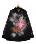 LAD MUSICIANラッドミュージシャン）の古着「Back-Front Shirt バックフロントシャツ」｜ブラック