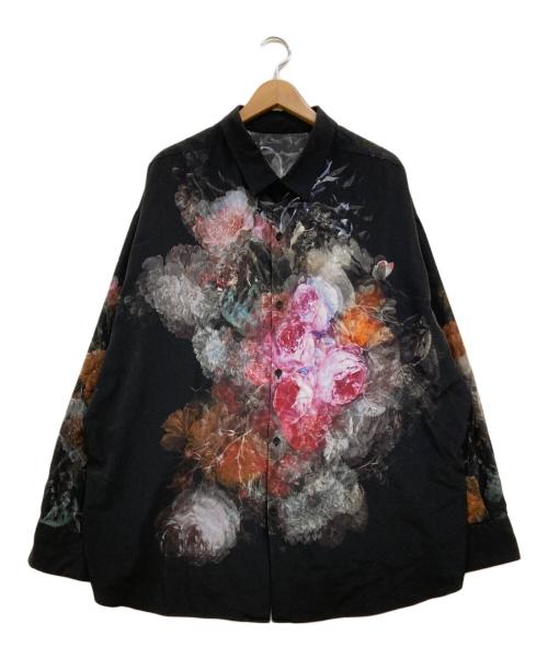 LAD MUSICIAN（ラッドミュージシャン）LAD MUSICIAN (ラッドミュージシャン) Back-Front Shirt バックフロントシャツ ブラック サイズ:44の古着・服飾アイテム