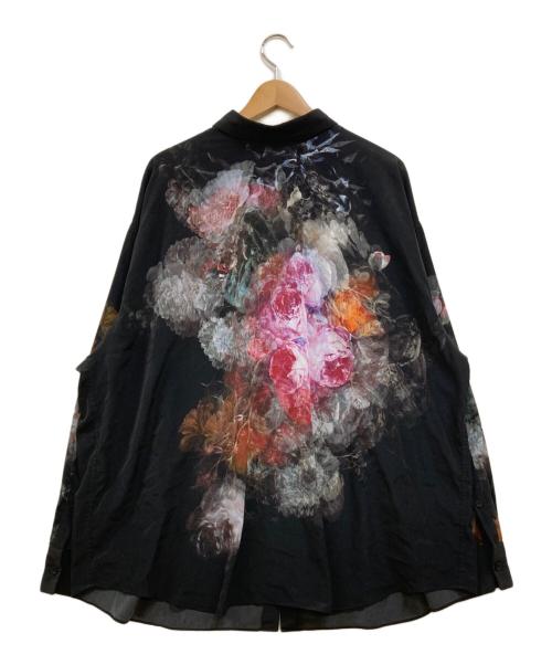 LAD MUSICIAN（ラッドミュージシャン）LAD MUSICIAN (ラッドミュージシャン) Back-Front Shirt バックフロントシャツ ブラック サイズ:44の古着・服飾アイテム