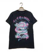 スタジオジブリ×千と千尋の神隠しスタジオジブリ×セントチヒロノカミカクシ）の古着「00's プリントTシャツ」｜ブラック