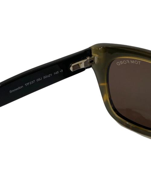 TOM FORD（トムフォード）TOM FORD (トムフォード) Snowdon カラーレンズサングラス ブラウン サイズ:50□21 145の古着・服飾アイテム