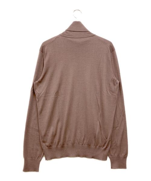 ERMENEGILDO ZEGNA（エルメネジルド・ゼニア）Ermenegildo Zegna (エルメネジルド・ゼニア) カシミヤシルクニット ピンク サイズ:50の古着・服飾アイテム