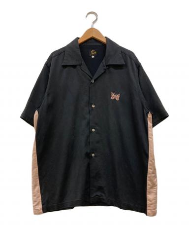 中古・古着通販】Needles (ニードルズ) バタフライ刺繍オープンカラー