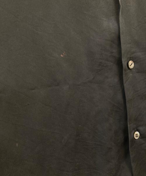 Needles（ニードルズ）Needles (ニードルズ) バタフライ刺繍オープンカラーサテンシャツ ブラック サイズ:Mの古着・服飾アイテム