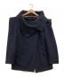 Vivienne Westwood RED LABEL（ヴィヴィアンウエストウッドレッドレーベル）の古着「オーブボタン変形ウールアンゴラブレンドコート」｜ネイビー