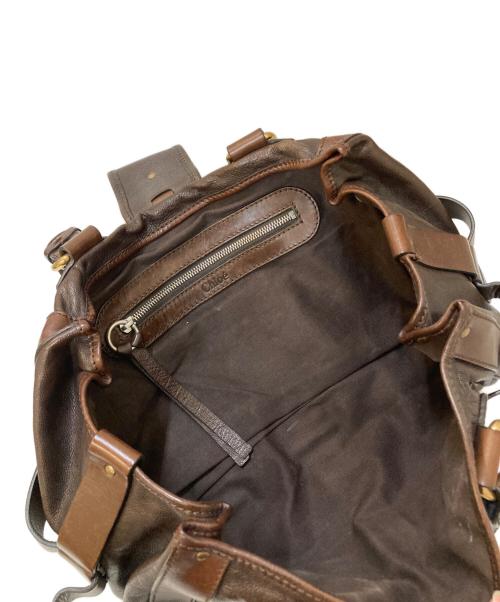 Chloe（クロエ）Chloe (クロエ) ケララ トートバッグ ブラウンの古着・服飾アイテム