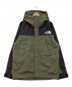 THE NORTH FACEザ ノース フェイス）の古着「マウンテンライトジャケット」｜グリーン×ブラック