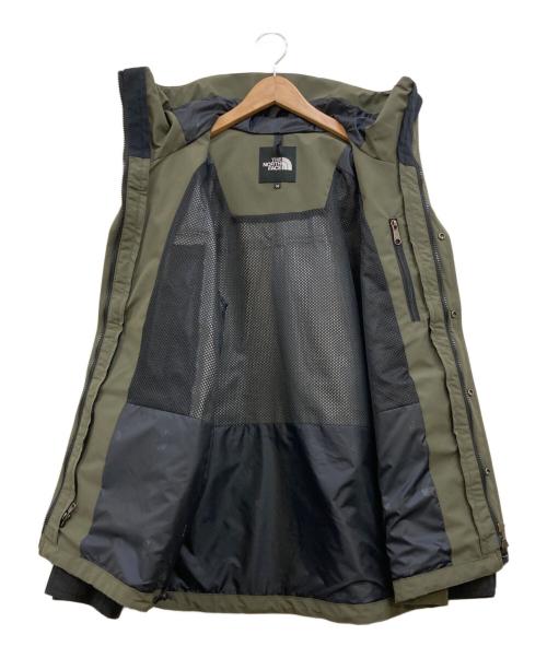 THE NORTH FACE（ザ ノース フェイス）THE NORTH FACE (ザ ノース フェイス) マウンテンライトジャケット グリーン×ブラック サイズ:Mの古着・服飾アイテム