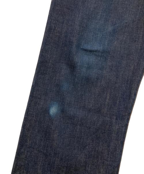 BAPE BY A BATHING APE（ベイプバイアベイシングエイプ）BAPE BY A BATHING APE (ベイプバイアベイシングエイプ) ソルジャープリントデニムパンツ ブルー サイズ:Mの古着・服飾アイテム