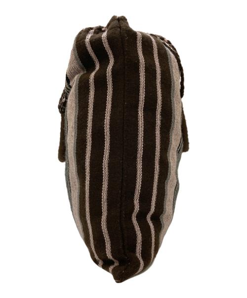 MARNI（マルニ）MARNI (マルニ) マーケット ハンモック バッグ トート バッグ ブラウン×ネイビーの古着・服飾アイテム