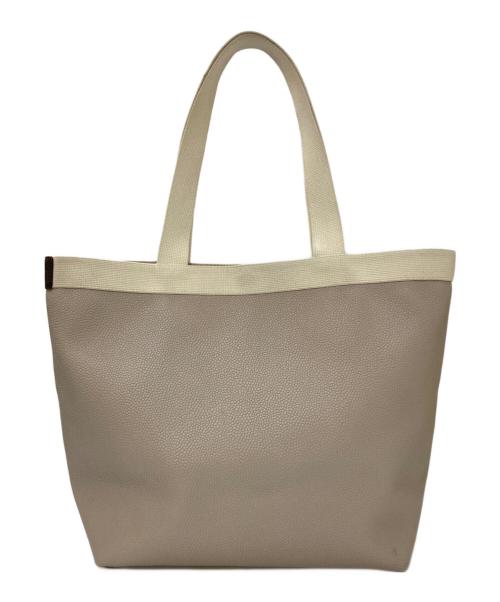 Herve Chapelier（エルベシャプリエ）Herve Chapelier (エルベシャプリエ) 704GP リュクススクエア トートバッグ マスティック×イヴォワールの古着・服飾アイテム