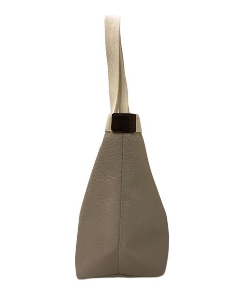 Herve Chapelier（エルベシャプリエ）Herve Chapelier (エルベシャプリエ) 704GP リュクススクエア トートバッグ マスティック×イヴォワールの古着・服飾アイテム