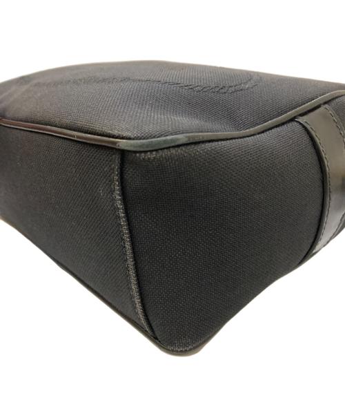 PRADA（プラダ）PRADA (プラダ) LOGO JACQUARD ショルダーバッグ ブラックの古着・服飾アイテム