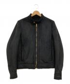 EMMETIエンメティ）の古着「JURI  ECO MOUTON」｜ブラック