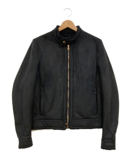 EMMETI（エンメティ）EMMETI (エンメティ) JURI  ECO MOUTON ブラック サイズ:44の古着・服飾アイテム