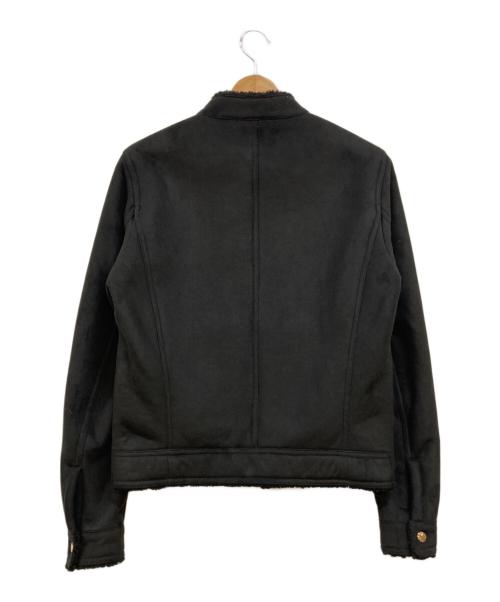 EMMETI（エンメティ）EMMETI (エンメティ) JURI  ECO MOUTON ブラック サイズ:44の古着・服飾アイテム