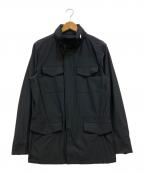 1piu1uguale3×BLACK MILITARYウノピュウノウグァーレトレ×ブラックミリタリー）の古着「M-65 FIELD JACKET SOLOTEX」｜ブラック