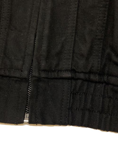 MINEDENIM（マインデニム）MINEDENIM (マインデニム) F.Black OG Denim Zip up JKT ブラック サイズ:2の古着・服飾アイテム