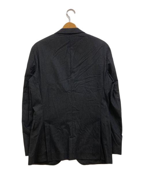 BOSS HUGO BOSS（ボス ヒューゴボス）BOSS HUGO BOSS (ボス ヒューゴボス) super110 カシミヤ混2Bテーラードジャケット ブラック サイズ:46の古着・服飾アイテム