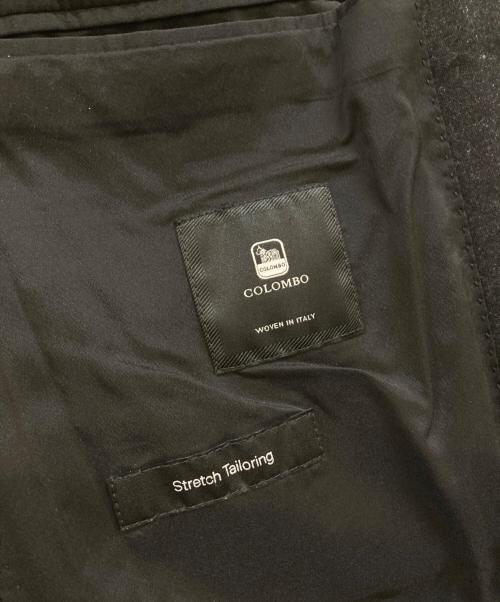 BOSS HUGO BOSS（ボス ヒューゴボス）BOSS HUGO BOSS (ボス ヒューゴボス) super110 カシミヤ混2Bテーラードジャケット ブラック サイズ:46の古着・服飾アイテム