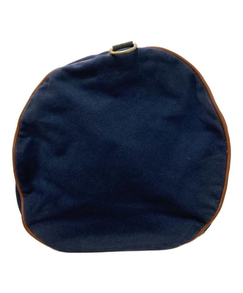 L.L.Bean（エルエルビーン）L.L.Bean (エルエルビーン) 80~90's USED ボストンバッグ ネイビー×ブラウンの古着・服飾アイテム