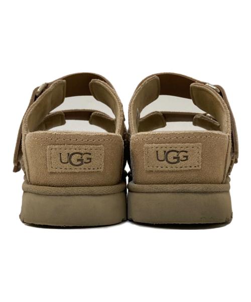 UGG（アグ）UGG (アグ) WOMENS GOLDENSTAR HI SLIDE SANDAL ブラウン サイズ:24.5㎝の古着・服飾アイテム
