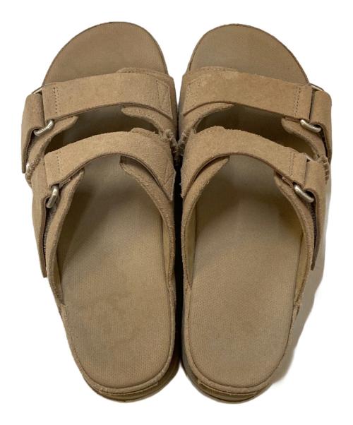 UGG（アグ）UGG (アグ) WOMENS GOLDENSTAR HI SLIDE SANDAL ブラウン サイズ:24.5㎝の古着・服飾アイテム