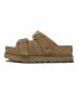 UGG (アグ) WOMENS GOLDENSTAR HI SLIDE SANDAL ブラウン サイズ:24.5㎝：7000円