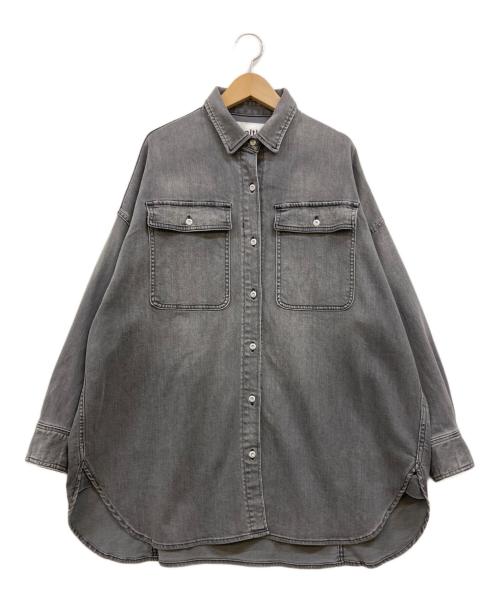 B:MING by BEAMS（ビーミングバイビームス）B:MING by BEAMS (ビーミングバイビームス) Healthy denim デニムシャツ ブラック サイズ:1の古着・服飾アイテム