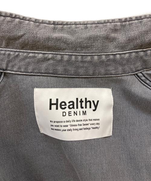 B:MING by BEAMS（ビーミングバイビームス）B:MING by BEAMS (ビーミングバイビームス) Healthy denim デニムシャツ ブラック サイズ:1の古着・服飾アイテム