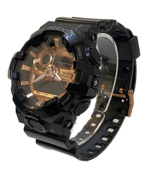 CASIO（カシオ）CASIO (カシオ) G-SHOCK BLACK&ROSE GOLD 腕時計 ブラック×ローズの古着・服飾アイテム