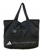 STELLA McCARTNEY×adidasステラマッカートニー×アディダス）の古着「ナイロン ビッグサイズ トートバッグ」｜ブラック