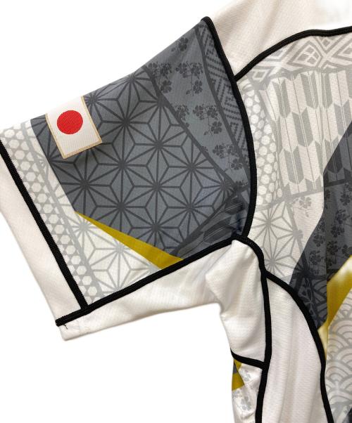 Canterbury（カンタベリー）CANTERBURY (カンタベリー) JAPAN REPLICA EMERGING BLOSSOMS JERSEY Tシャツ ホワイト サイズ:5Lの古着・服飾アイテム